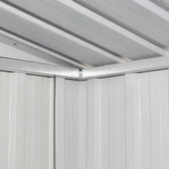 Puutarhavaja metalli 190x124x181cm vihreä 2m2*FinePRICE Sale