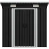 Puutarhavaja 190x124x181cm antrasiitti teräs 2m2*FinePRICE Best