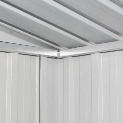 Puutarhavaja 257x205x178cm teräs ruskea 4,7m2*FinePRICE New