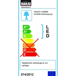 Puutarhavalaisinsarja Ilta 6-osainen harmaa*Harju Outlet