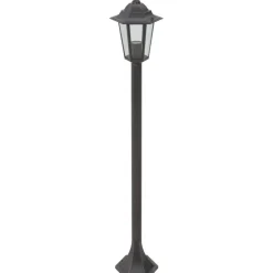 Pylväsvalaisimet puutarhaan 6 kpl e27 110cm alumiini pronssi*FinePRICE