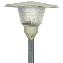 Pylväsvalaisin Puistoprisma, 100W, E27, harmaa*Airam