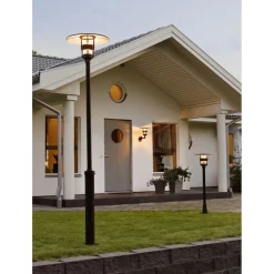 Pylväsvalaisin Freja iso 524-750 Ø 480x2320 mm musta*Konstsmide Hot