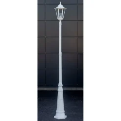 Discount Pylväsvalaisin Milano Maxi Ø310x2555 mm valkoinen Pylväsvalaisimet