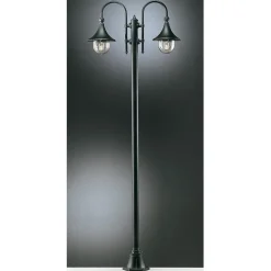 Pylväsvalaisin Trumpetti 2350x810x250 mm 2-osainen musta*Noor Sale