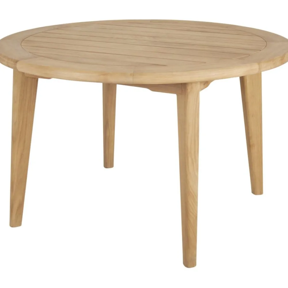 Pyöreä ruokapöytä ulos Lilja, Ø120cm, tiikki*Brafab New