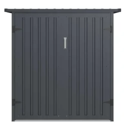 Outlet Pyöräkatos , tummanharmaa, eri kokoja Peltivarastot