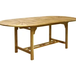 Hot Pöytä Finlay, jatkettava, 153/195x90cm, ruskea Puutarhapöydät|Puiset Puutarhakalusteet