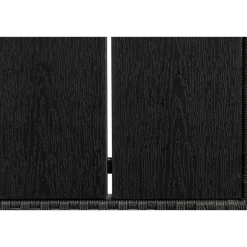 Outlet Pöytä James 145x85cm musta Puutarhapöydät|Polyrottinkikalusteet
