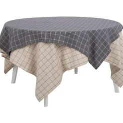 Pöytäliina LINEN 170x170 cm, pellavanvärinen, neliö*Home4you Sale