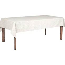 Online Pöytäliina PARTY 150x220 cm, kirkas kuvio, beige Keittiötekstiilit