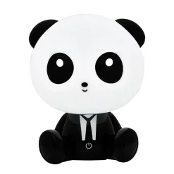 Pöytävalaisin Panda LED 2,5 W IP20 195x160x245 mm muovi musta/valkoinen*Polux Clearance