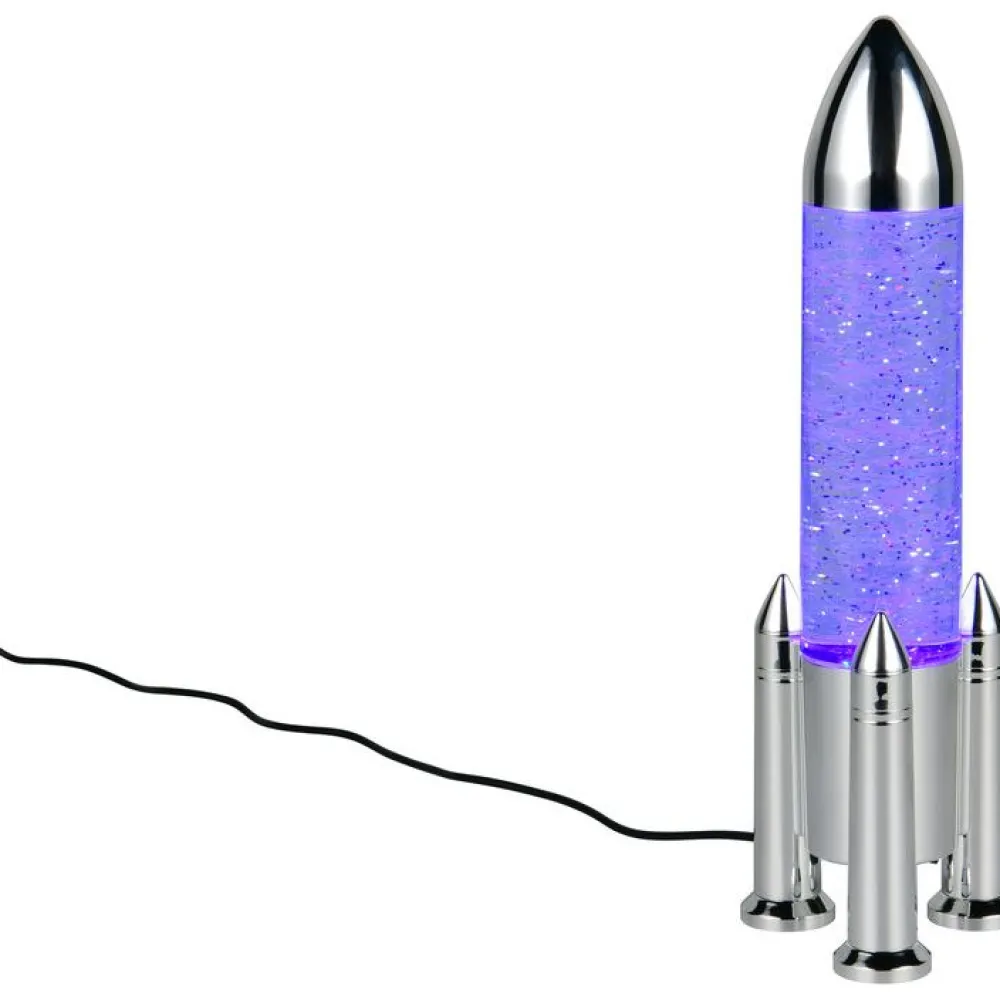 Pöytävalaisin Apollo 33cm LED RGB titaani*Trio Hot