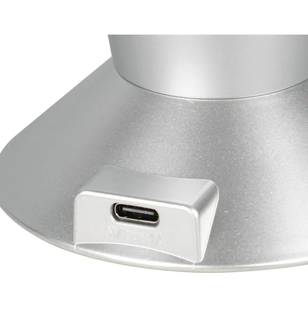 Discount Pöytävalaisin Holly 34.5cm LED RGB titaani Lasten Valaisimet