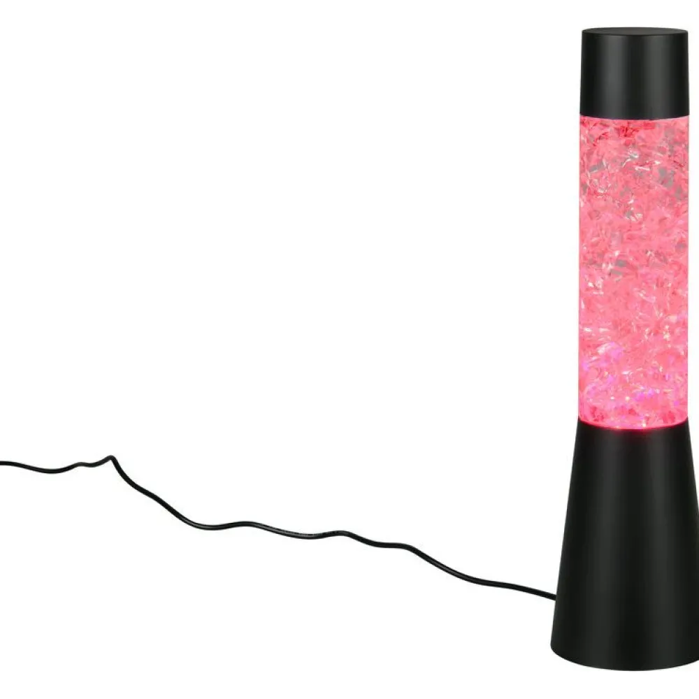 Online Pöytävalaisin Martini 33cm LED RGB mattamusta Lasten Valaisimet