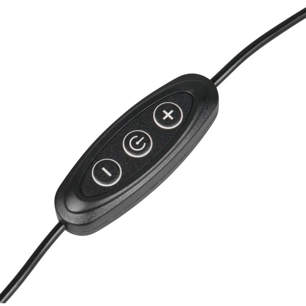 Pöytävalaisin Strong LED 2700K musta*Trio Outlet