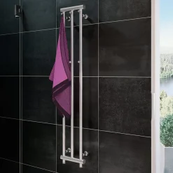 Sale Pyyhekuivain Carlsten 1200x200 mm 125/65 W kromi Vesikiertoiset Pyyhekuivaimet