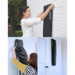 Pyykinkuivausteline WallFix 24 m seinäkiinnityksellä + suojapussi*Brabantia Online