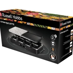 Raclette Grilli 3-in-1 26280-56 musta*Russell Hobbs Discount