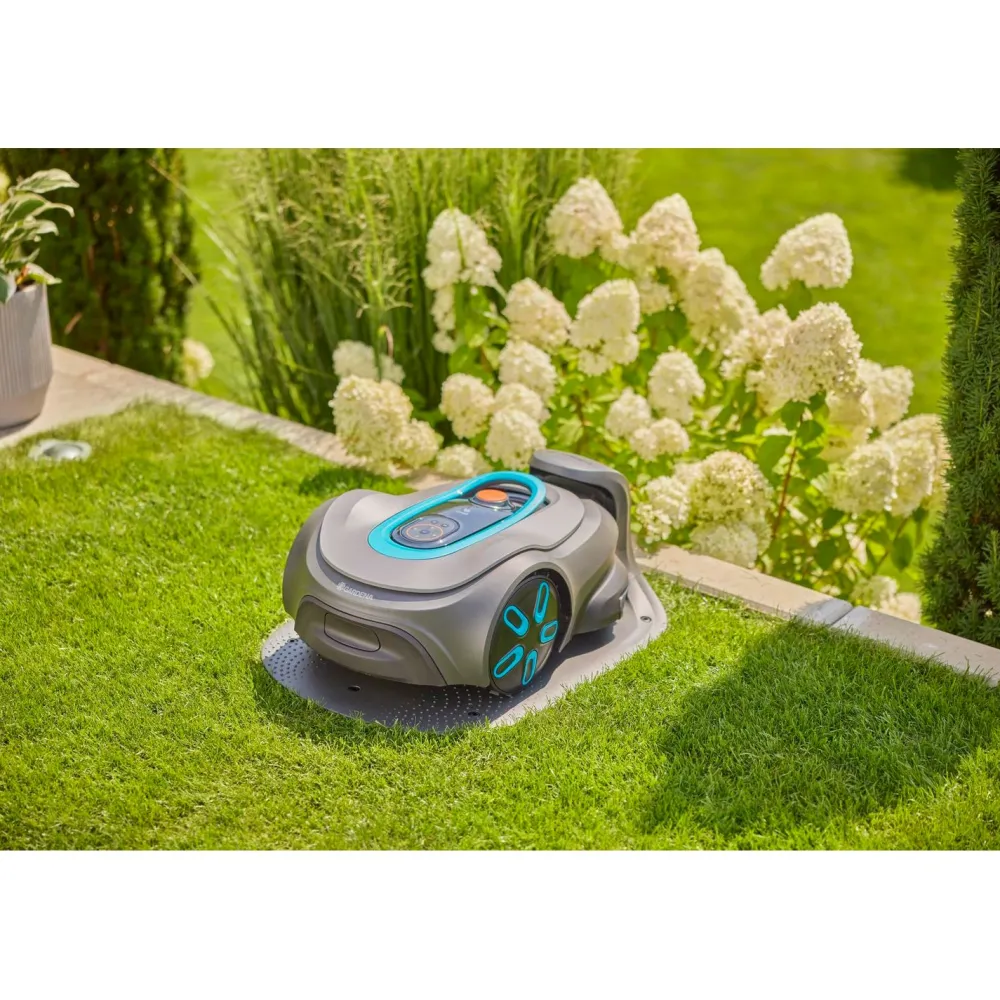 Rajalangaton robottiruohonleikkuri Smart Sileno Free 1200 1200 m²*Gardena
