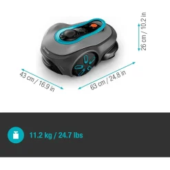 Online Rajalangaton robottiruohonleikkuri Smart Sileno Free 1500 1500 m² Robottiruohonleikkurit