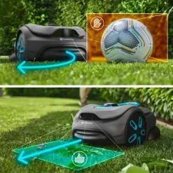 Clearance Rajalangaton robottiruohonleikkuri Smart Sileno Sense 600 Robottiruohonleikkurit