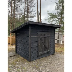 Rakoliiteri pulpettikatolla 5.02m², ruodelaudoituksella*Tammiston puu Hot