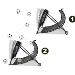 Rebounder Kickback 124x90 cm*Exit Outlet