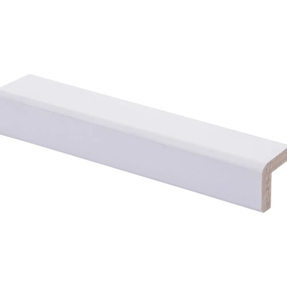 Reunalista Aava 23x23/16x2700mm mänty valkoinen*Maler Clearance