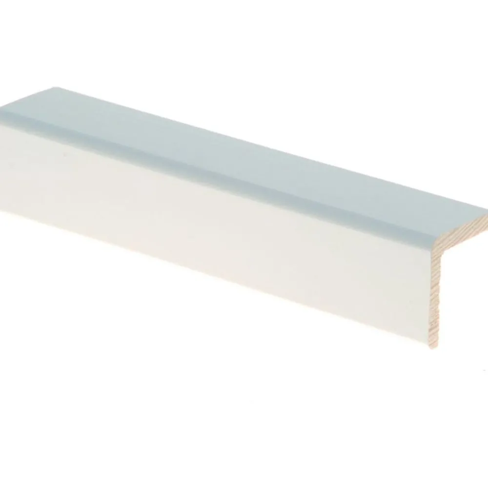 Discount Reunalista Aava 32x32/26x2700mm mänty valkoinen Reunalistat