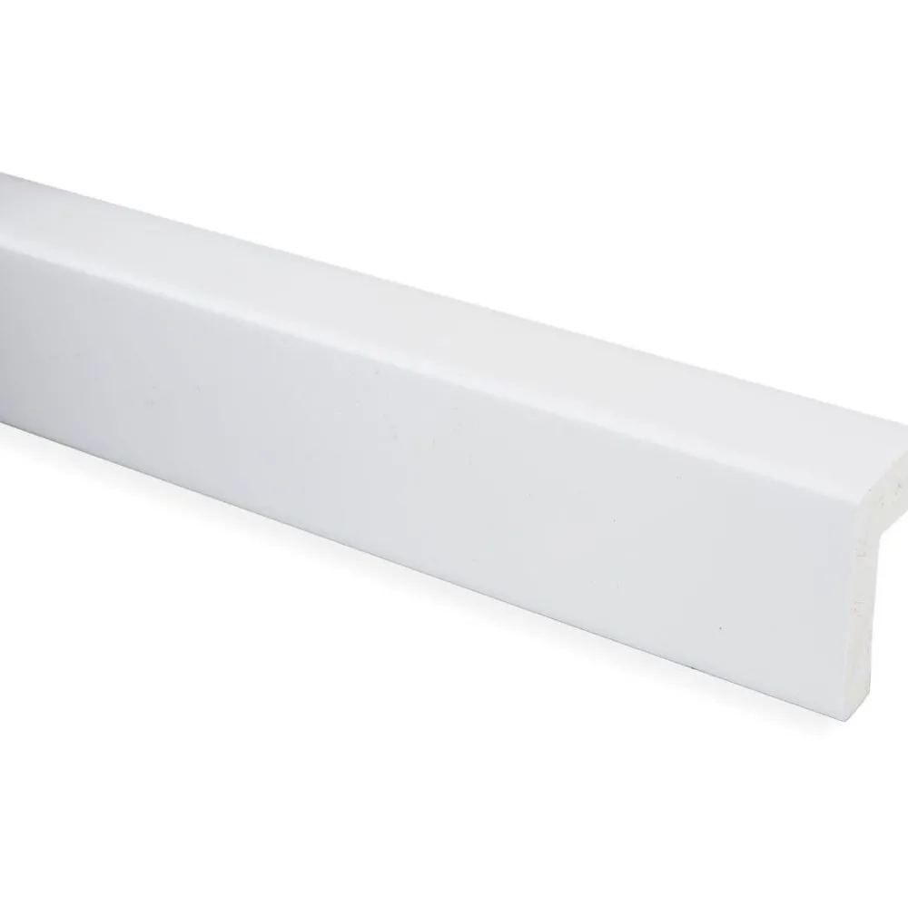 Reunalista PVC 25x42/15x2200mm valkoinen*Maler Discount