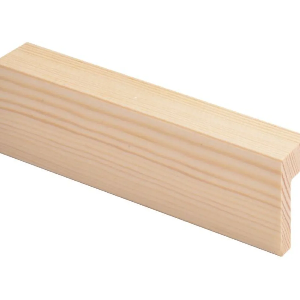 Outlet Reunalista Smart Aava 21x42/13x3300mm mänty puuvalmis Reunalistat