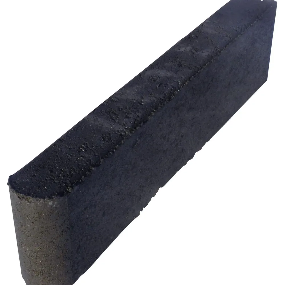 Reunalista 500x120x80 mm musta/grafiitti*Betonilaatta Hot