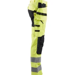 Riipputaskuhousut 1552 Highvis Stretch huomiokeltainen/musta*Blåkläder Best