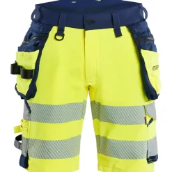 Riipputaskushortsit 1120 Highvis 4-way Stretch*Blåkläder New