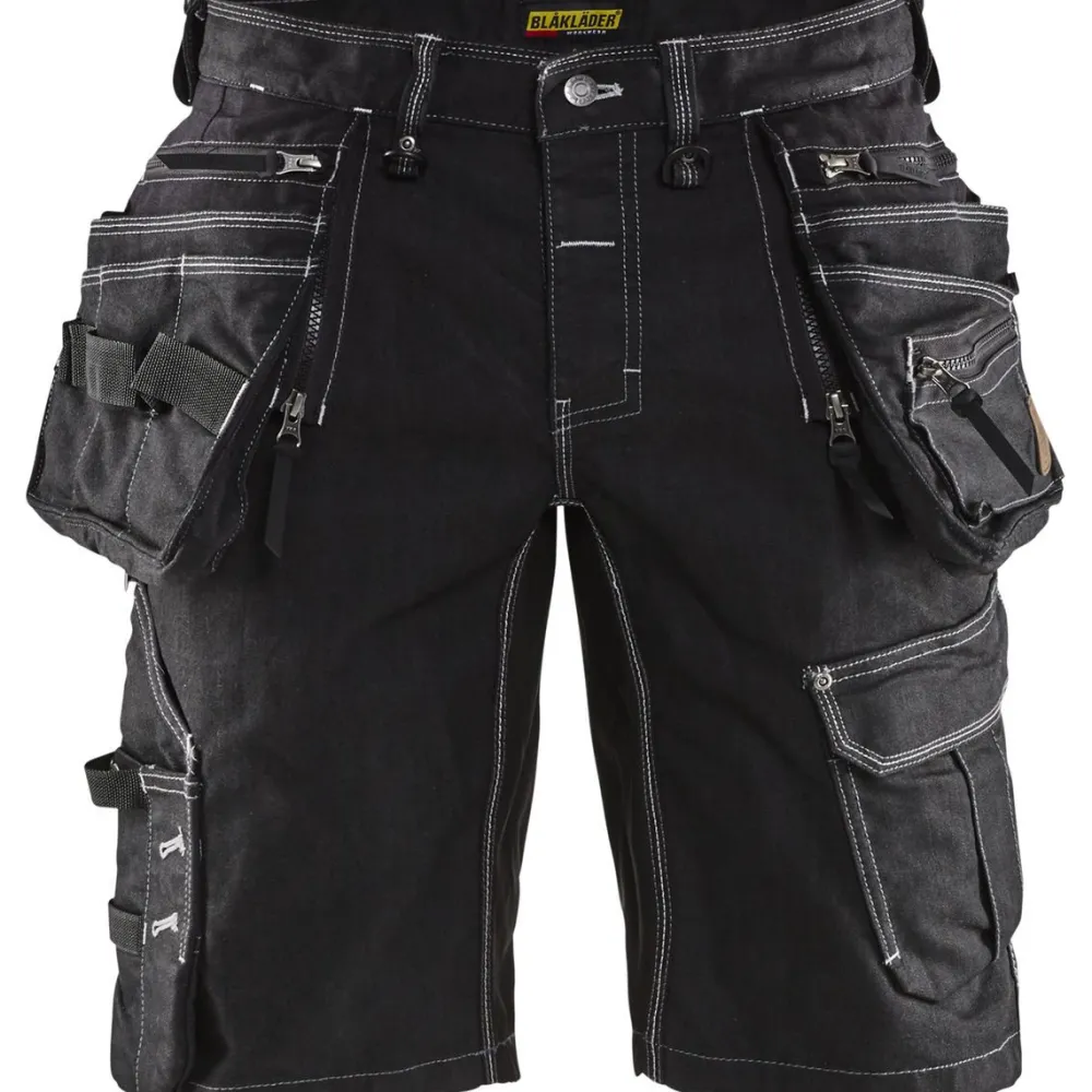 Riipputaskushortsit 1992 Stretch X1900 musta*Blåkläder Discount