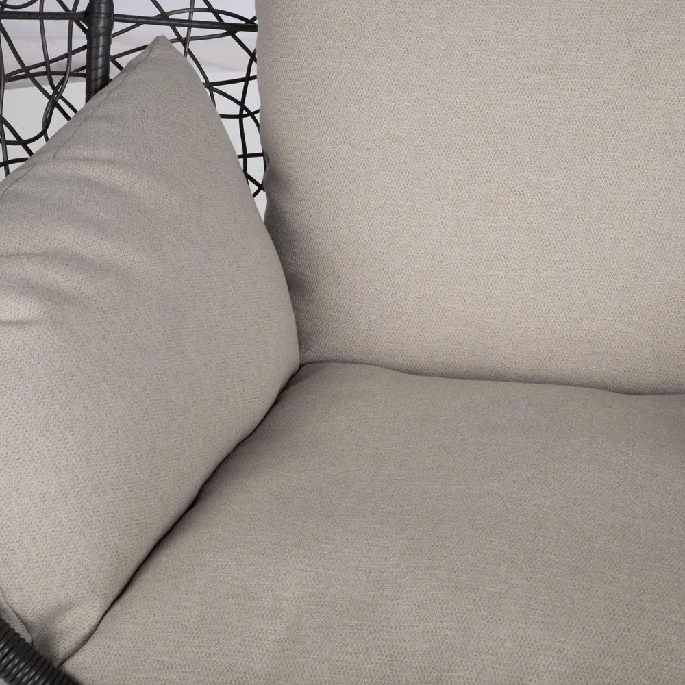 Riipputuolin pehmuste DROPLET, beige*Home4you Clearance