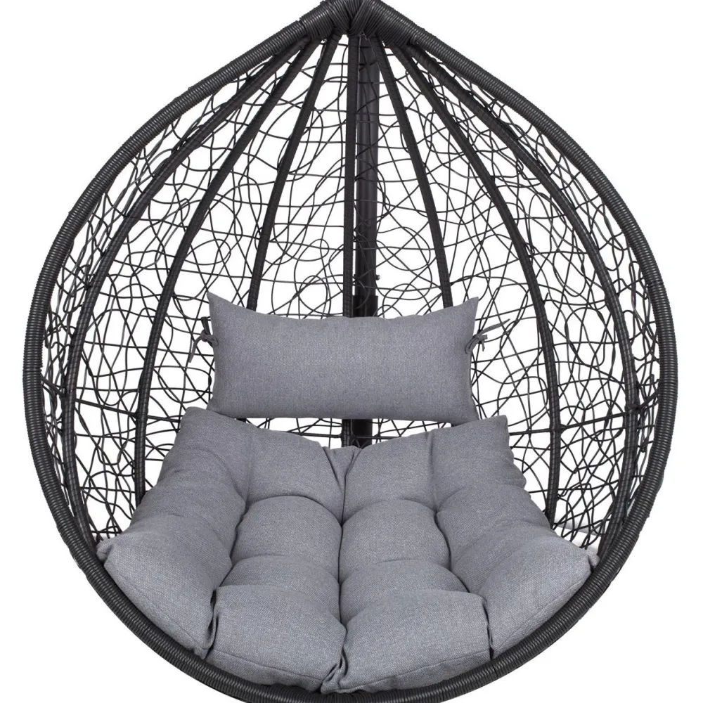 Riipputuolin pehmuste COCO, harmaa*Home4you Outlet