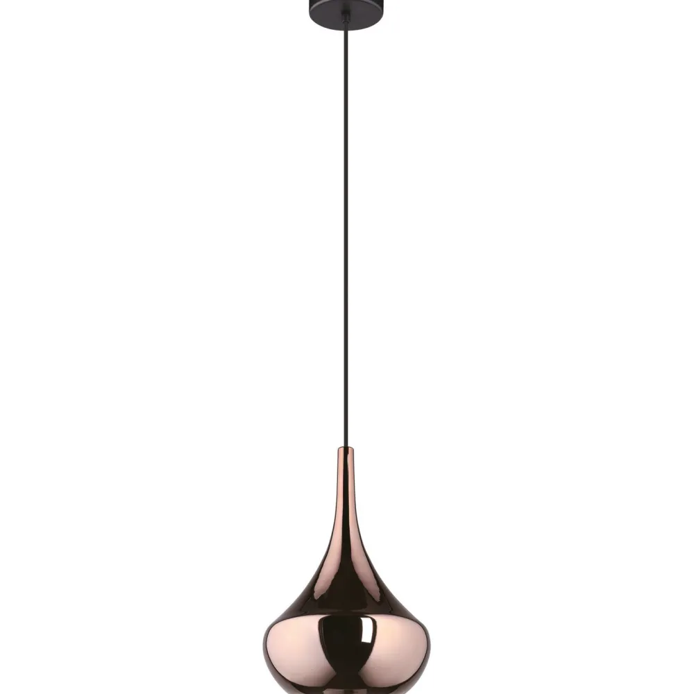 Riippuvalaisin Almoster Ø25cm E27 maks. 28W IP20 musta/kupari*Eglo