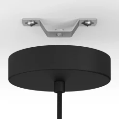 Riippuvalaisin Gaetano 2 Ø45cm kristallit E27 maks. 40W musta/kulta*Eglo Best