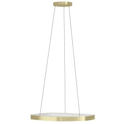 Riippuvalaisin Vallerosa, Ø58cm, LED, 25.2W, IP20, messinki/valkoinen*Eglo Best