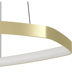 Riippuvalaisin Vallerosa, Ø58cm, LED, 25.2W, IP20, messinki/valkoinen*Eglo Best