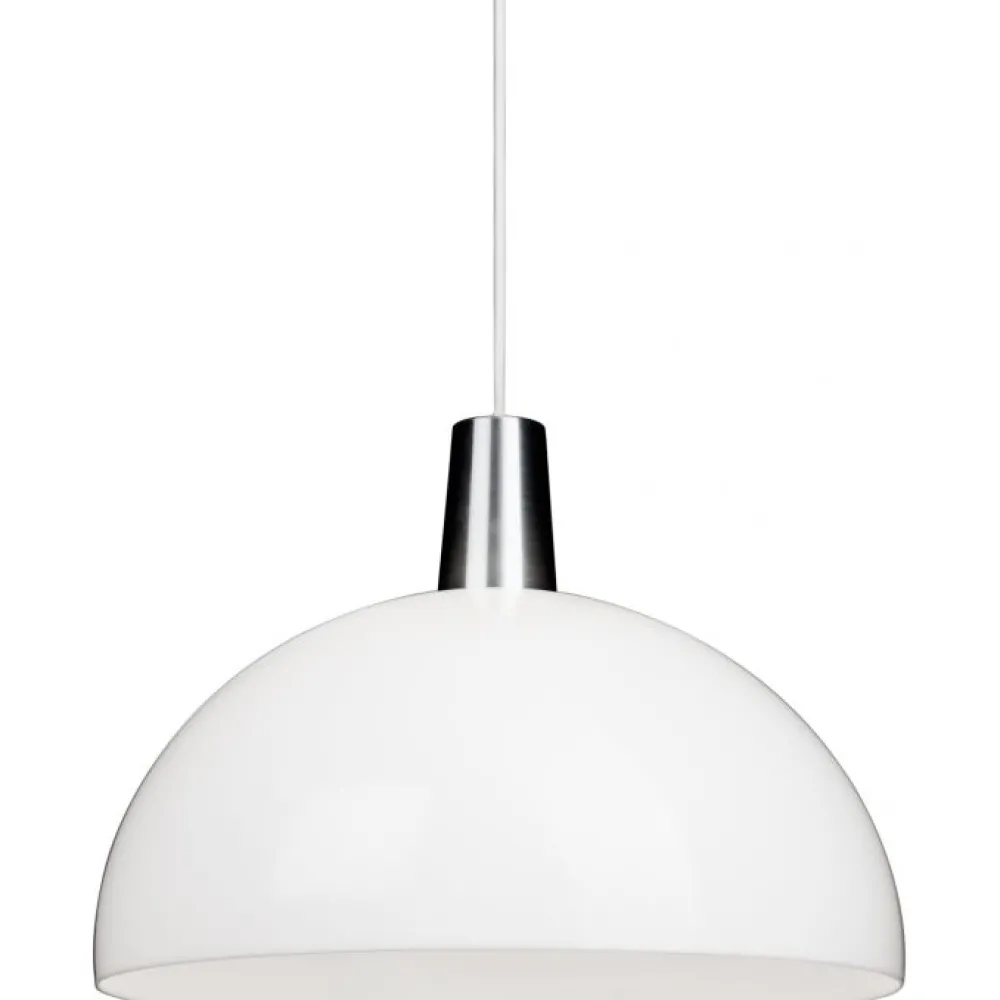 Riippuvalaisin Kupoli Ø 400x260 mm hopea*Innolux Best