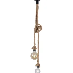 Riippuvalaisin Rope 2xE27 Ø10 cm beige*LeuchtenDirekt Outlet