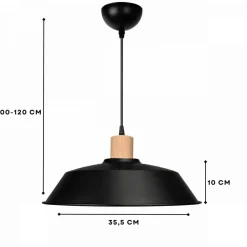 Riippuvalaisin Tiia Ø35.5cm*Linento Lighting Hot