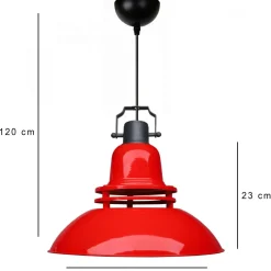 Riippuvalaisin 241713 punainen*Linento Lighting Best