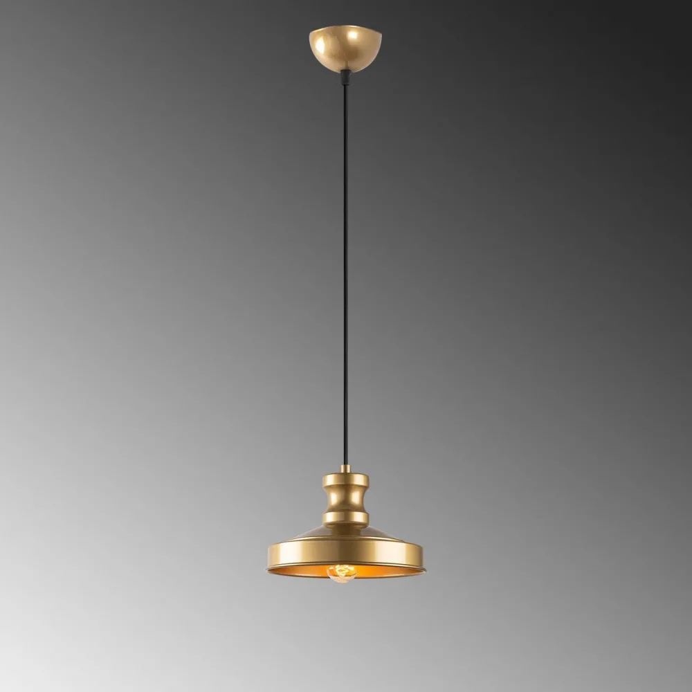 Riippuvalaisin Gullu, Ø22cm, kulta*Linento Lighting New