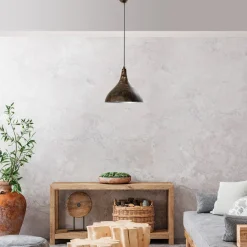 Riippuvalaisin BK046, ø28cm, E27, max. 40W, IP20, musta*Linento Lighting Outlet