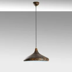 Riippuvalaisin EYSAN-207-RETRO, Ø35cm, tummanruskea*Linento Lighting Hot