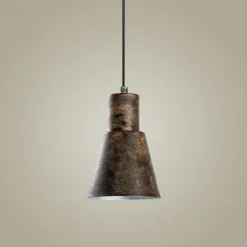 Riippuvalaisin KONIKKEM-6362-RETRO, Ø14cm, tummanruskea*Linento Lighting Sale